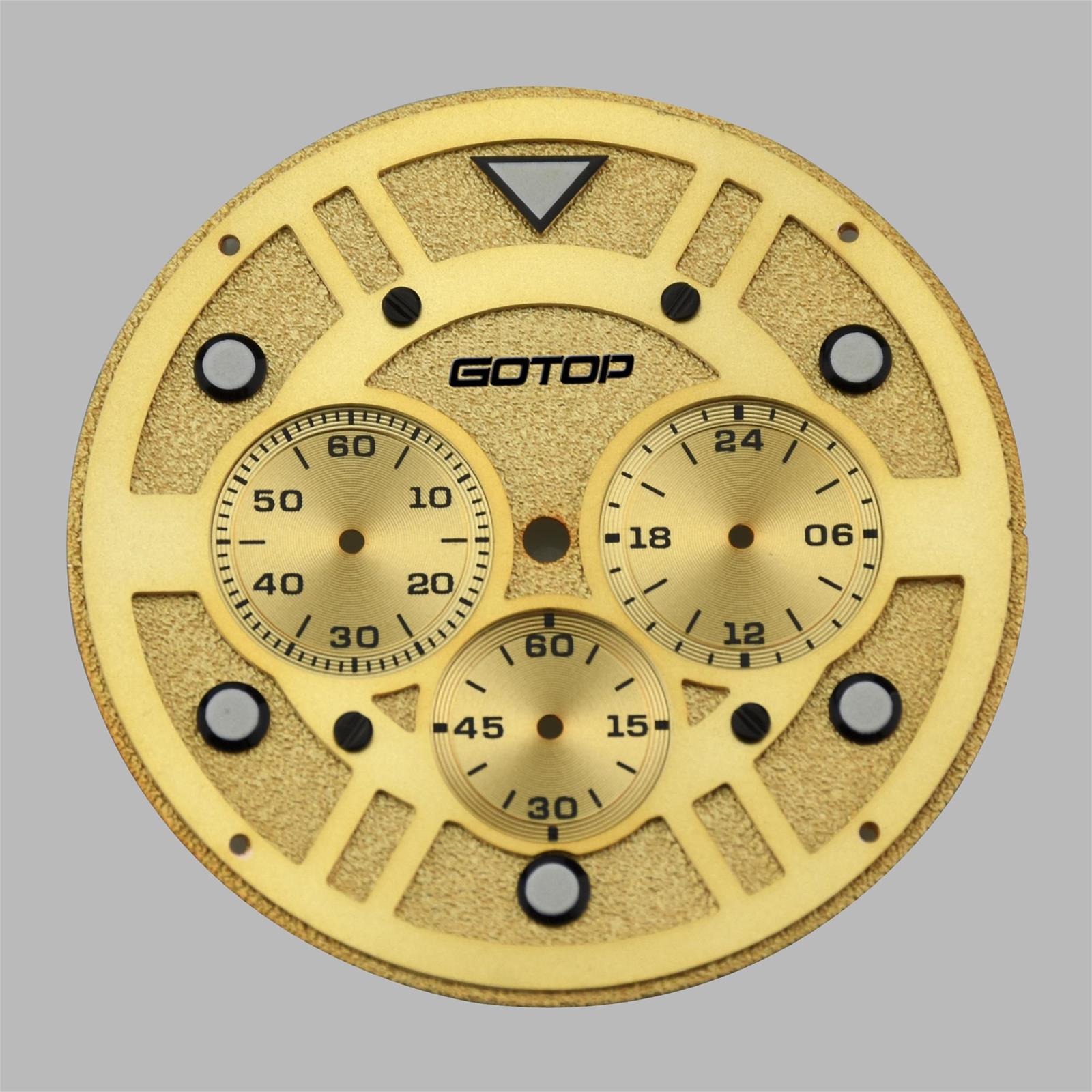 Gold Watch Dial