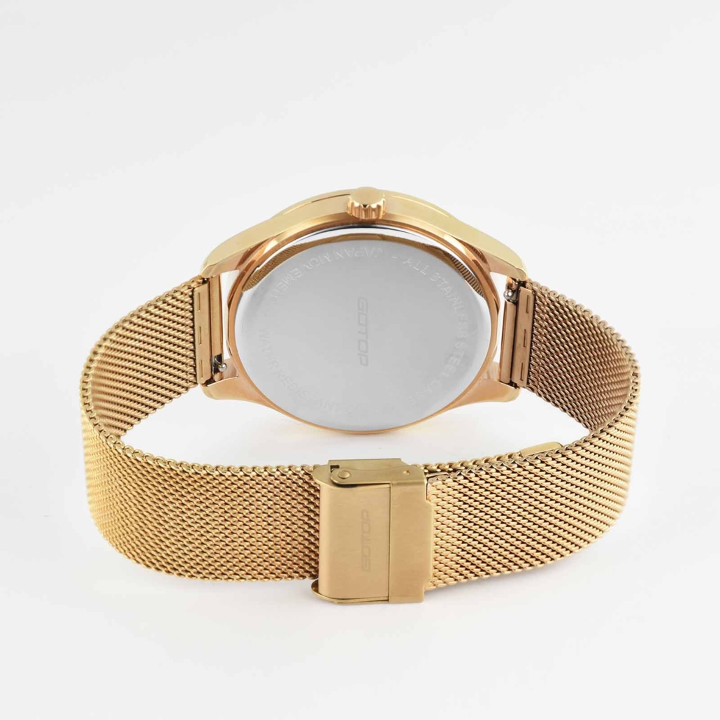 SS312-01 Mens Rose Gold Quartz Watch Mens Rose Gold Quartz Watch