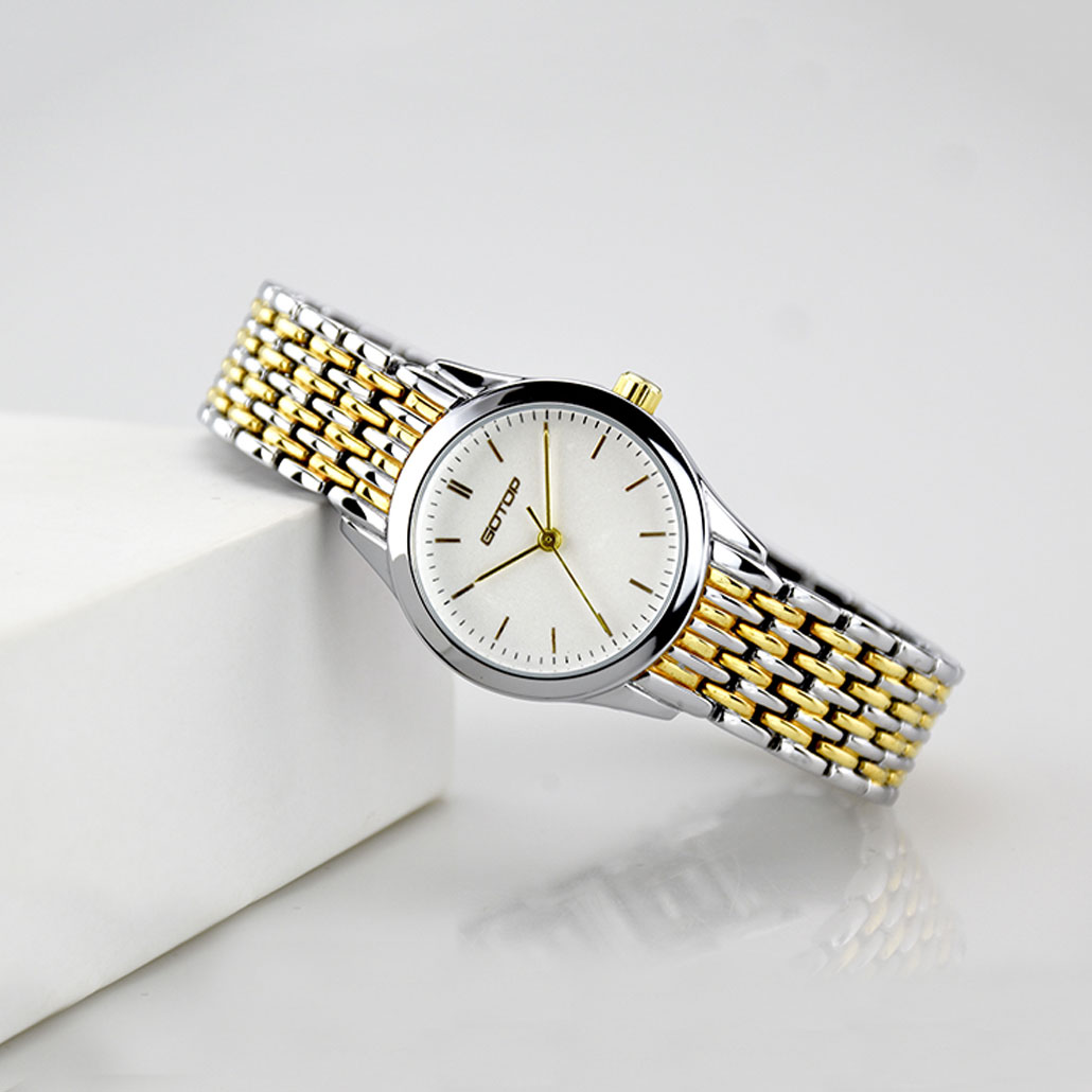 AW420 silver and gold two tone watch