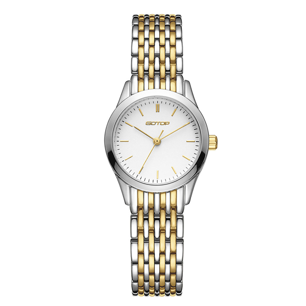 AW420 two tone gold and silver ladies watches