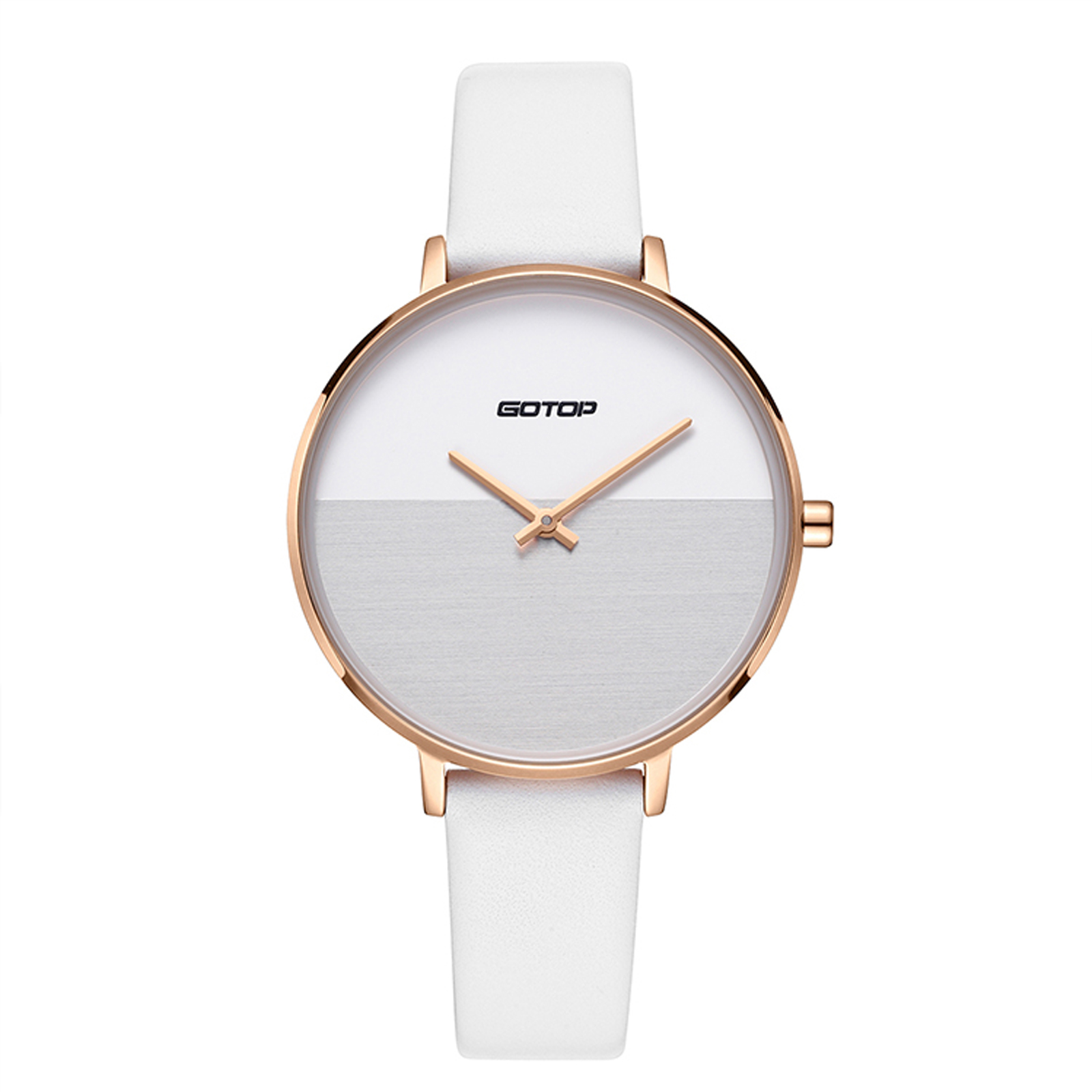 White And Rose Gold Women's Watch