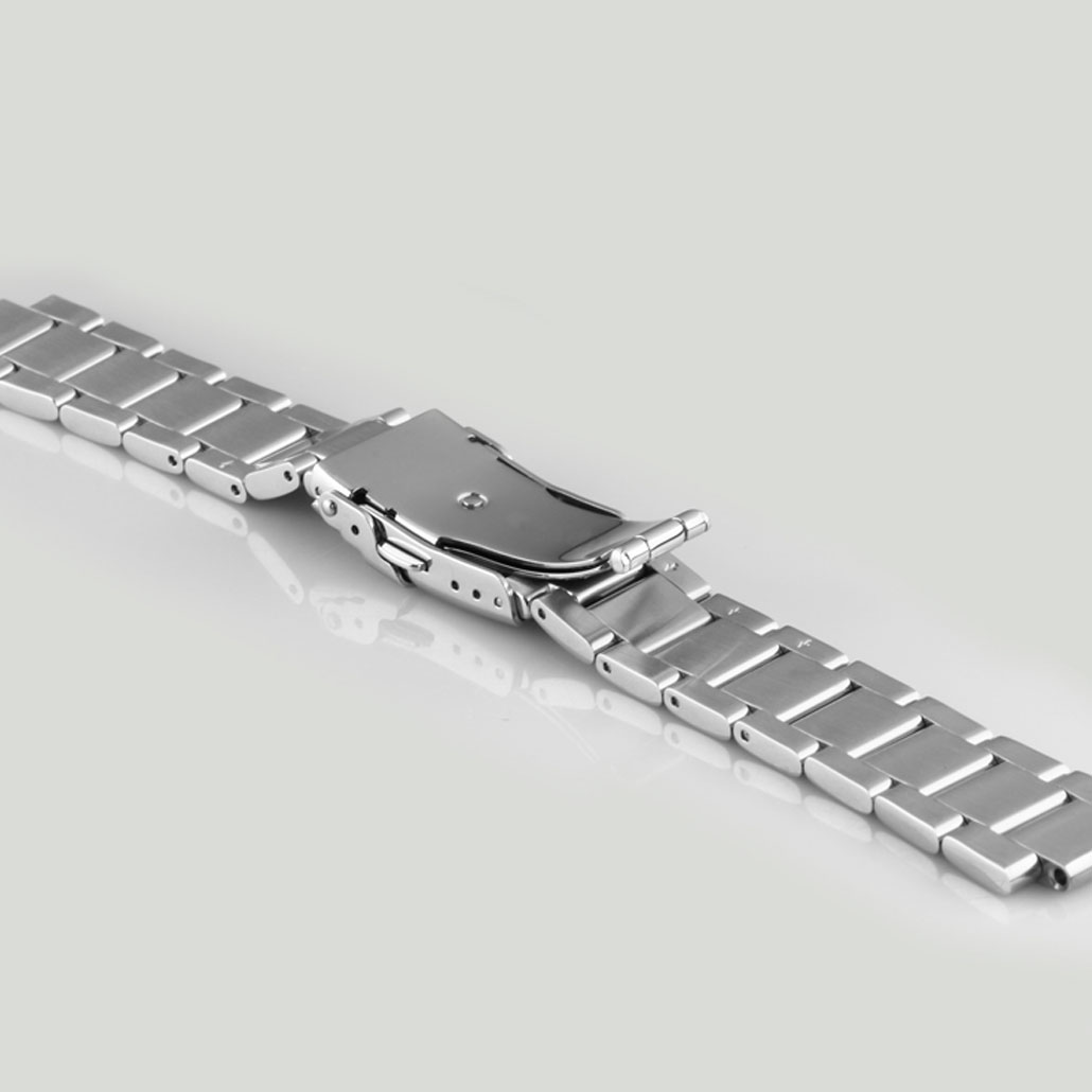 WS022 Rose Gold And Silver Stainless-steel Watch Bracelet