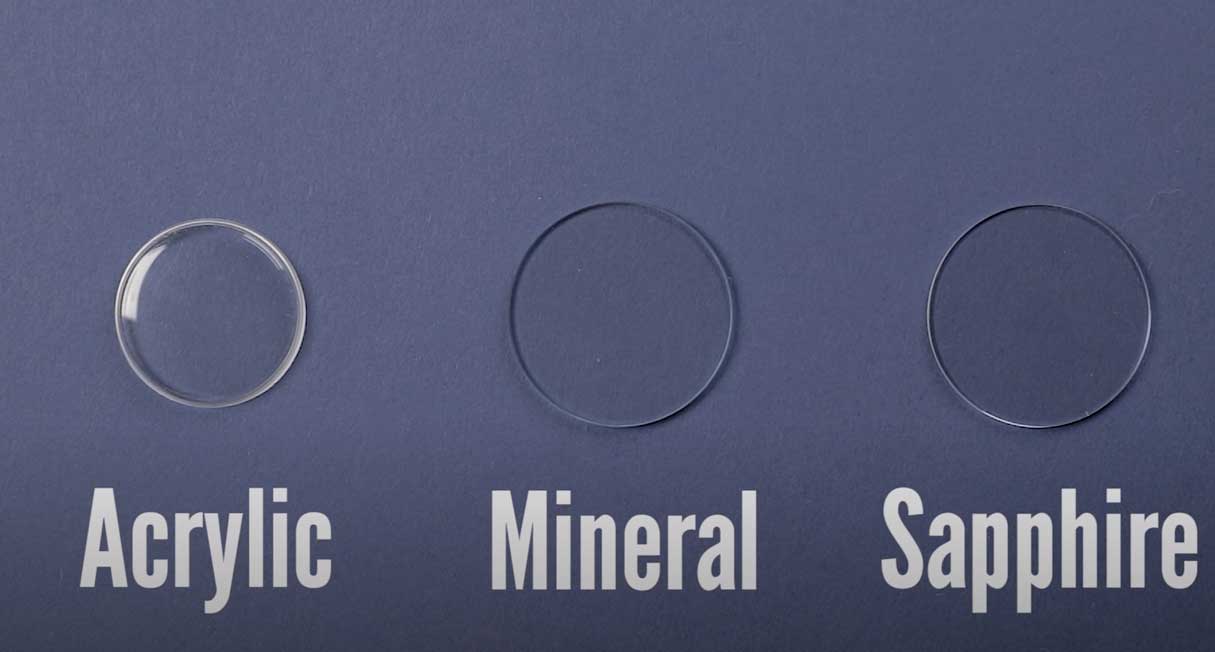 Watch Sapphire Crystal vs Mineral Crystal 