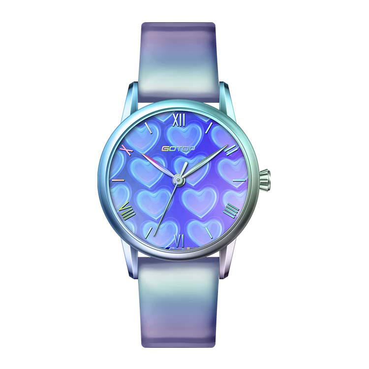 Women Watch with Multicolor Plating