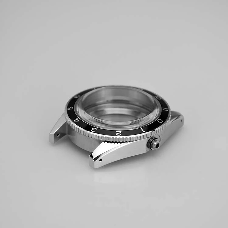 Stainless Steel Watch Case with Polished Lugs