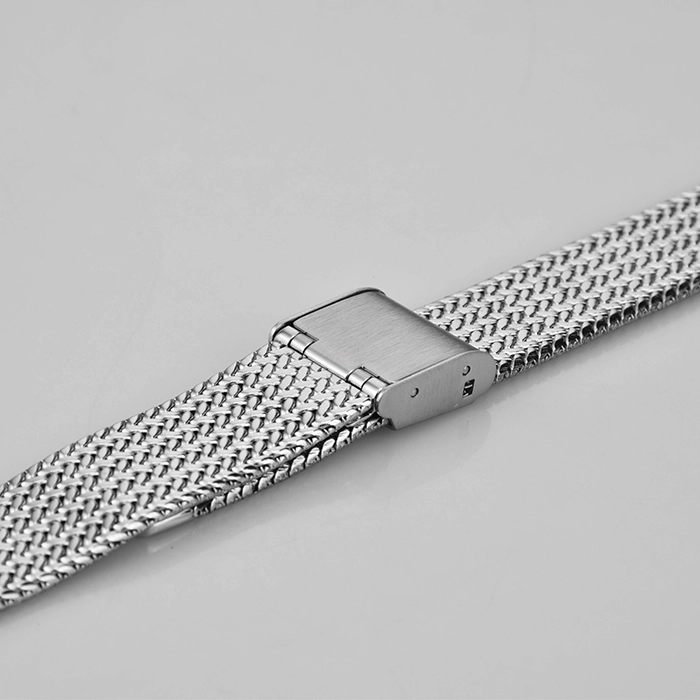 70*105MM Silver Stainless  Steel Watch Strap