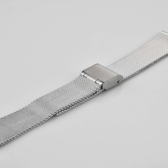 Silver 70 105MM Stainless Steel Watch Strap SHENZHEN GOTOP WATCHES CO Silver 70 105MM Stainless Steel Watch Strap SHENZHEN GOTOP WATCHES CO