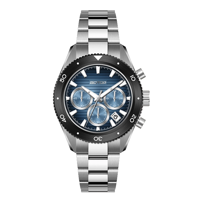 CA-1676(JHBY-2)-1 41mm*47.66mm Stainless Steel 316L Men Watch