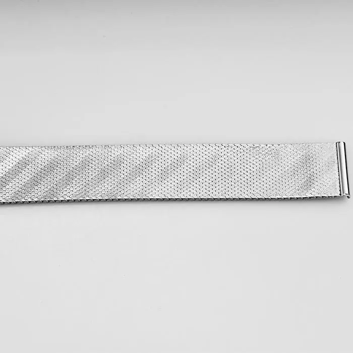 WS094 16MM 70*108MM Silver Hook Clasp Watch Strap
