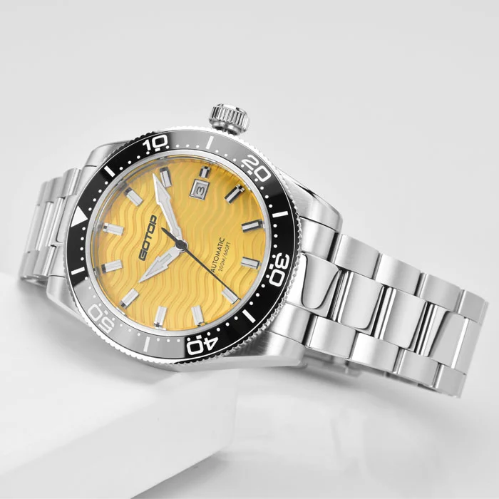 Classic Luxury Wristwatch Water Proof Men Customise Logo Automatic Watch Calendar Display