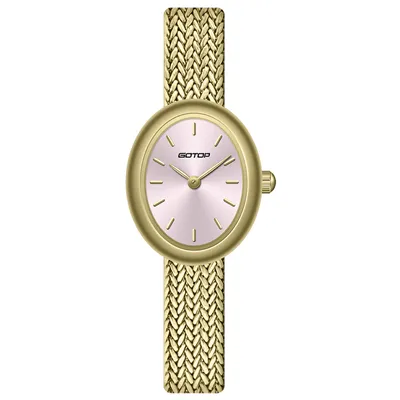 Elegant Women’s Mesh Watch Minimalist Small Dial Fashion Style