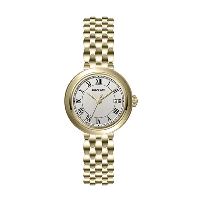 Retro Classic Ladies' Timepiece Round Watch