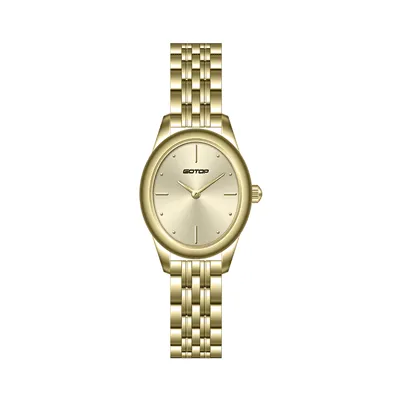 New Arrival: Slim Oval Ladies Steel Watch